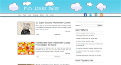 Desktop Screenshot of funlinksdaily.com